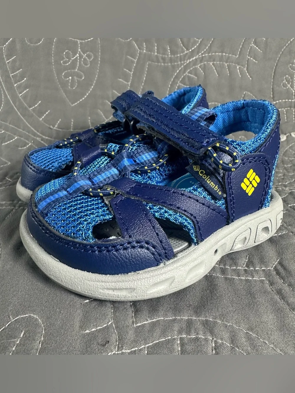 Columbia Toddler Boys Blue Techsun Wave Sandals NWT Size Toddler 4